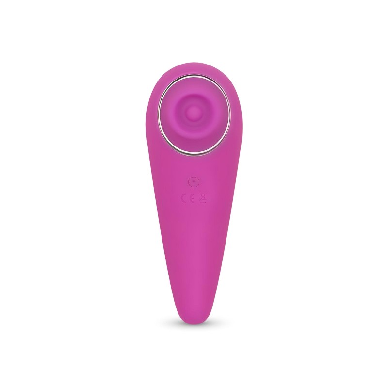 Easytoys Taptastic Vibe - akkus, vízálló csikló vibrátor (pink) 117433 termék bemutató kép