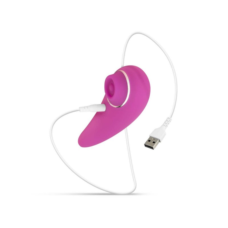 Easytoys Taptastic Vibe - akkus, vízálló csikló vibrátor (pink) 74043 termék bemutató kép