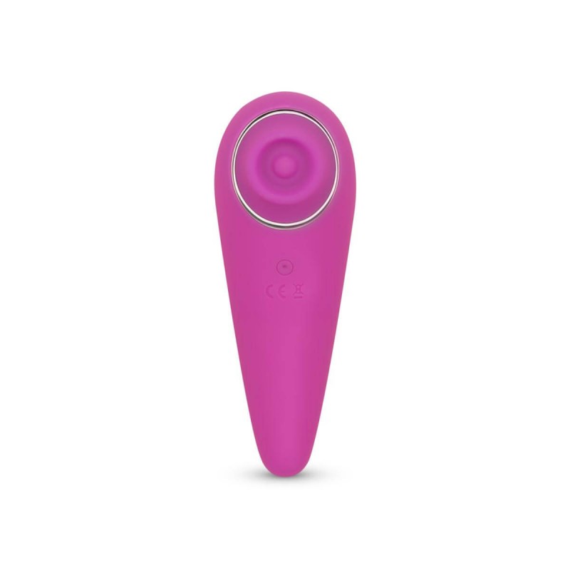 Easytoys Taptastic Vibe - akkus, vízálló csikló vibrátor (pink) 90021 termék bemutató kép
