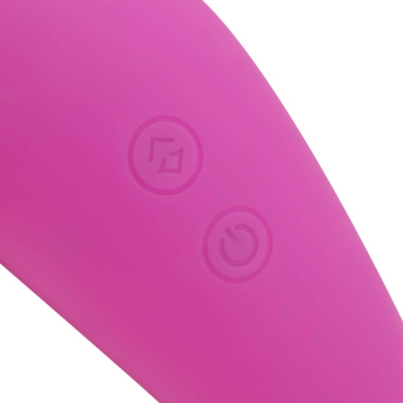 Easytoys Taptastic Vibe - akkus, vízálló csikló vibrátor (pink) 90024 termék bemutató kép